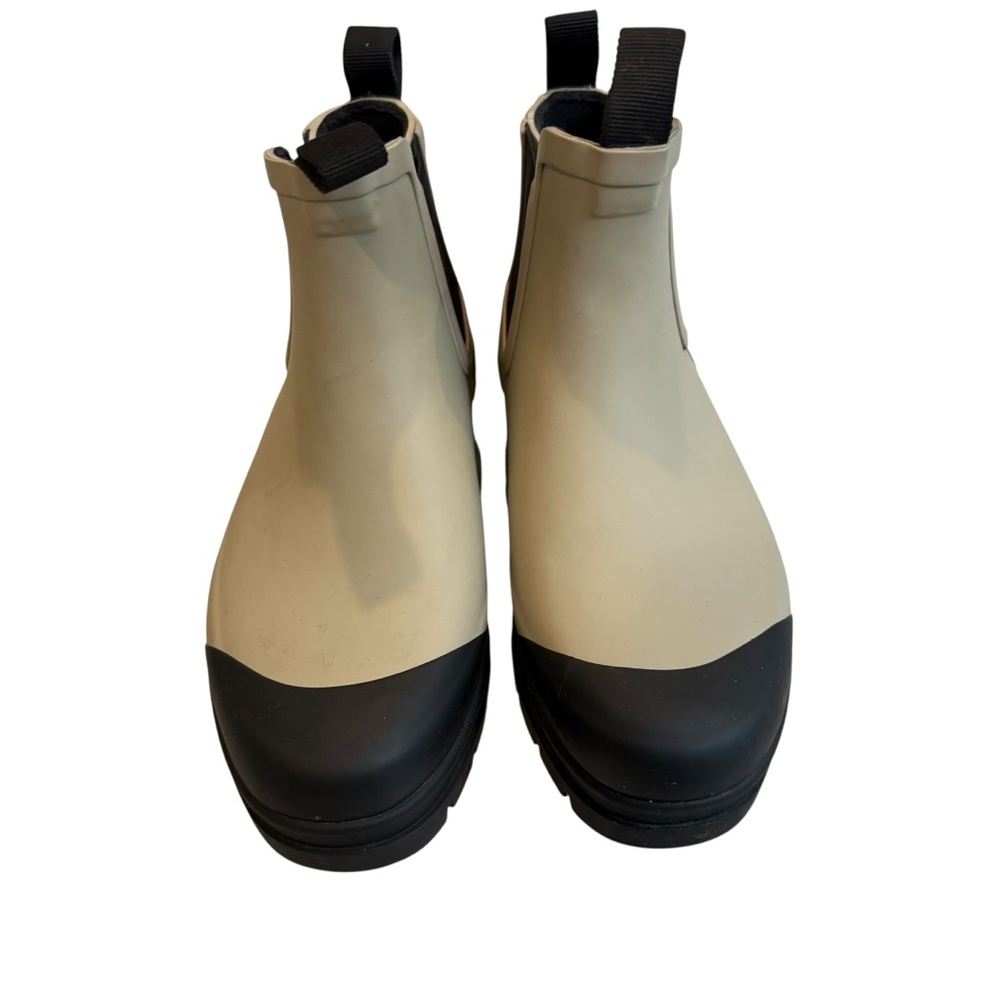 Everlane The Rain Boot Chelsea Chunky Rubber Ankle Rain Boots Sustainable, Sz 6 - Picture 5 of 14